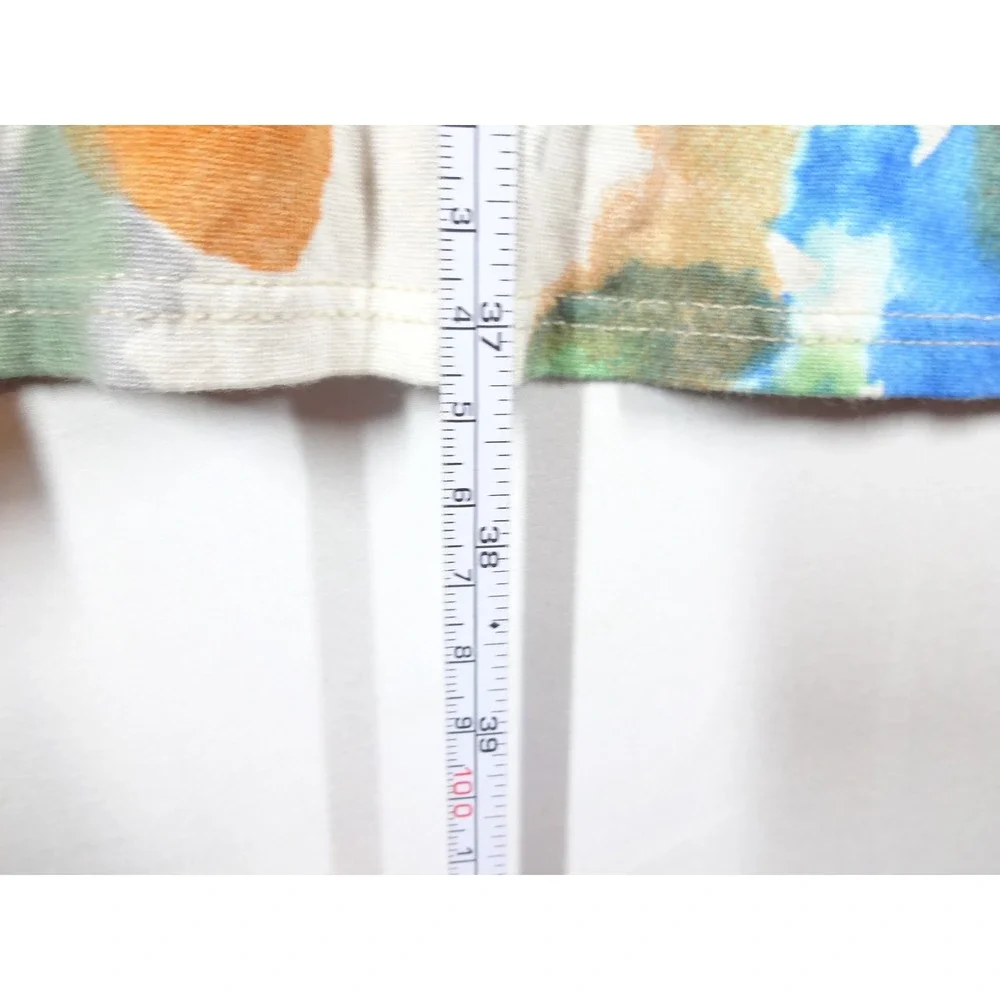 Anthropologie Sparrow Floral Dress Womens Medium Multi Watercolor Boho Flowy
